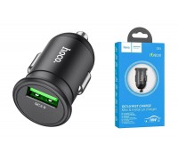 Автомобильное зарядное устройство АЗУ USB HOCO Z43 Mighty single port QC3.0 (черный)