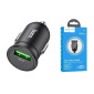Автомобильное зарядное устройство АЗУ USB HOCO Z43 Mighty single port QC3.0 (черный)