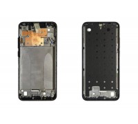 Средняя часть для Xiaomi Redmi Note 8/ Note 8 (2021) (рамка дисплея) черный