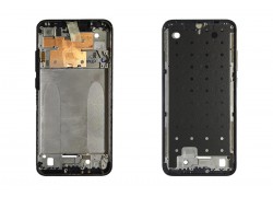 Средняя часть для Xiaomi Redmi Note 8/ Note 8 (2021) (рамка дисплея) черный