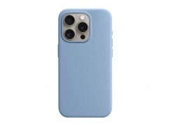 Чехол для iPhone 15 Pro Max (6,7) Soft Touch MagSafe Winter Blue (зимний синий) 