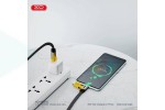 Кабель USB 4 в 1 XO NB283 4-in-1 Braided Flat Cable/Data Cable gray