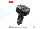 FM-Модулятор XO BCC17 плюс зарядка Smart Bluetooth MP3 A+C Dual Port PD30W Car Charger Black