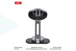 Держатель автомобильный для телефона XO C150 Magnetic 360° rotating with metal base (with one large and one small round iron piece) Black