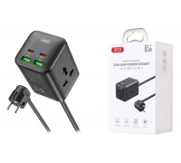 Сетевое зарядное устройство XO WL24(EU) 65W Fast Charging Desktop Charger Array Plug Black