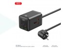 Сетевое зарядное устройство XO WL24(EU) 65W Fast Charging Desktop Charger Array Plug Black