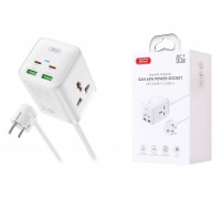 Сетевое зарядное устройство XO WL24(EU) 65W Fast Charging Desktop Charger Array Plug White