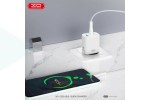 Сетевое зарядное устройство USB + USB-C XO CE29 20W 1USB-A+1USB-C Fast Charger White