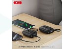 Универсальный дополнительный аккумулятор Power Bank XO PR246 22.5W Fully Compatible + PD20W TYPE-C, iP Cable 10000mAh Black