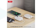 Универсальный дополнительный аккумулятор Power Bank XO PR246 22.5W Fully Compatible + PD20W TYPE-C, iP Cable 10000mAh White