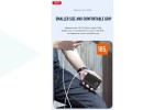 Универсальный дополнительный аккумулятор Power Bank XO PR155 PD20W+QC22.5W Metal Digital Display Touch Sensor Mini Fast Charging 10000mAh Black