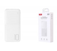 Универсальный дополнительный аккумулятор Power Bank XO PR251 Lighted Mobile Power 10000mAh White