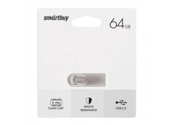 Флешка USB 2.0 SmartBuy M3 Metal 64GB (SB64GBM3)