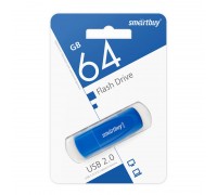 Флешка USB 2.0 SmartBuy Scout Blue 64GB (SB064GB2SCB)