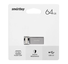 Флешка USB 3.0 /3.1 SmartBuy M2 Metal 100MB/s 64GB (SB64GBM2)