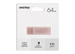 Флешка USB 3.0 /3.2 Gen.1 Smartbuy M1 Metal Apricot 64GB (SB064GM1A)