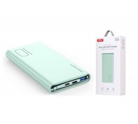 Универсальный дополнительный аккумулятор Power Bank XO PR229 QC 22.5W full protocol + PD20W fast charging mobile power 10000 mAh Blue