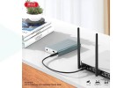 Универсальный дополнительный аккумулятор Power Bank XO PR216 UPS Multifunctional Uninterruptible Mobile Power Supply 10000mAh Gray