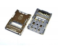 Контакты SIM для LG K10 (K410/ K430)/ K8 (K350e)/ V10 (H961) + MMC