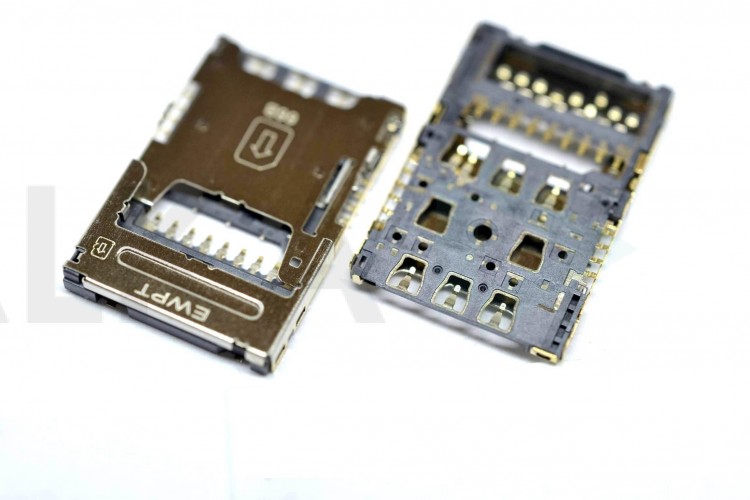 Контакты SIM для LG K10 (K410/ K430)/ K8 (K350e)/ V10 (H961) + MMC
