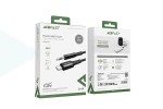 Переходник кабель ACEFAST C1-08 1м (Jack 3.5mm - Type-C) (серый)
