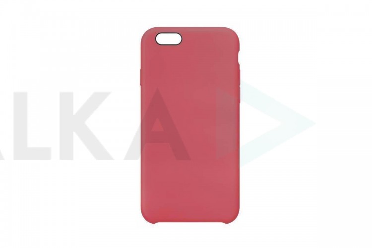 Чехол для iPhone 6 Plus/6S Plus Silicone Case Soft Touch (темно-лососевый)