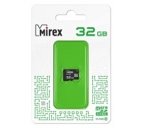 Карта памяти microSDHC MIREX 32 GB (class 10) без адаптера (13612-MC10SD32)