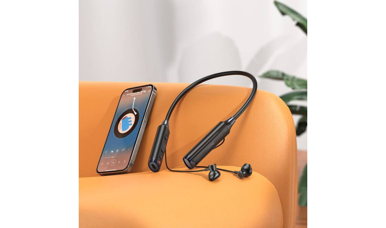 Наушники вакуумные беспроводные BOROFONE BE64 Perfect neckband wireless BT headset Bluetooth (черный) Наушники вакуумные беспроводные BOROFONE BE64 Perfect neckband wireless BT headset Bluetooth (черный)