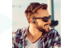 Наушники вакуумные беспроводные BOROFONE BE63 Talent air conduction BT headset Bluetooth (черный)