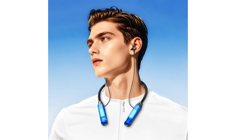 Наушники вакуумные беспроводные BOROFONE BE69 Crystal flash neck-mounted (красный кристалл) Наушники вакуумные беспроводные BOROFONE BE69 Crystal flash neck-mounted (красный кристалл)