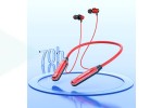 Наушники вакуумные беспроводные BOROFONE BE69 Crystal flash neck-mounted (красный кристалл)