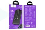 Универсальный дополнительный аккумулятор Power Bank HOCO J118 Speed energy with cable (10000mAh) (черный)