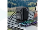 Универсальный дополнительный аккумулятор Power Bank HOCO J152 Tough 22.5W PD20W light 80000mAh (черный)