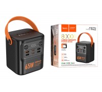 Универсальный дополнительный аккумулятор Power Bank HOCO J152 Pro Tough PD65W light 80000mAh (черный)