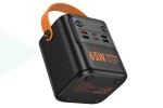 Универсальный дополнительный аккумулятор Power Bank HOCO J152 Pro Tough PD65W light 80000mAh (черный)
