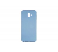 Чехол для Samsung J6 (2018)/J8/A6 plus тонкий (голубой)