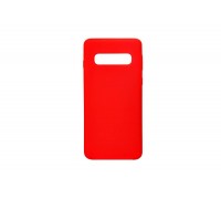Чехол для Samsung S10 Plus тонкий (красный)