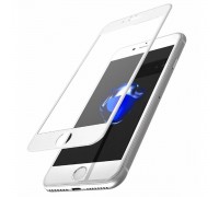 Защитное стекло дисплея iPhone 7/8 (4.7) 10D (тех. уп.) "Рисунок единорог" (белый)
