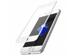 Защитное стекло дисплея iPhone 7/8 (4.7) 10D (тех. уп.) "Рисунок единорог" (белый)