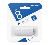 Флешка USB 3.1 SmartBuy 8GB CLUE White (SB8GBCLU-W3)