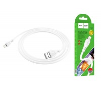 Кабель USB - Lightning HOCO X61, 2,4A (белый) 1м