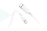 Кабель USB - Lightning HOCO X61, 2,4A (белый) 1м