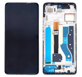 Дисплей для Tecno Camon 20 Pro 4G (CK7n)/ 20 (CK6n) в сборе с тачскрином + рамка (черный) org