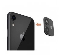 Защитная рамка-муляж камеры iPhone XR для переделки в iPhone 11 (6.1) черная