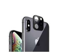 Защитная рамка-муляж камеры iPhone X/XS/XS Max для переделки в iPhone 11 Pro/11 Pro Max черная