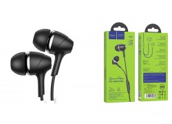 Наушники вакуумные проводные HOCO M76 Maya universal earphones (черный)