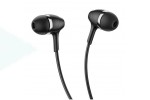 Наушники вакуумные проводные HOCO M76 Maya universal earphones (черный)