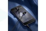 Наушники вакуумные проводные HOCO M76 Maya universal earphones (черный)