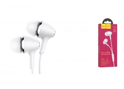 Наушники вакуумные проводные HOCO M76 Maya universal earphones (белый)
