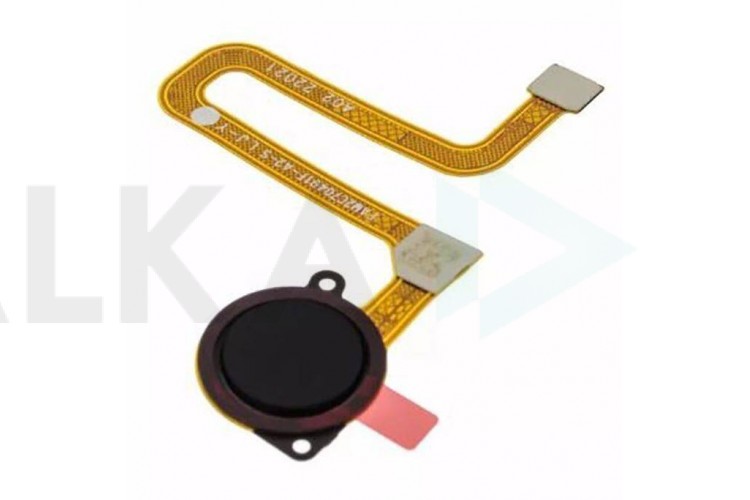 Шлейф для Xiaomi Redmi 10C (220333QNY)/ Poco C40 (220333QPG) сканер отпечатка пальцев (черный)